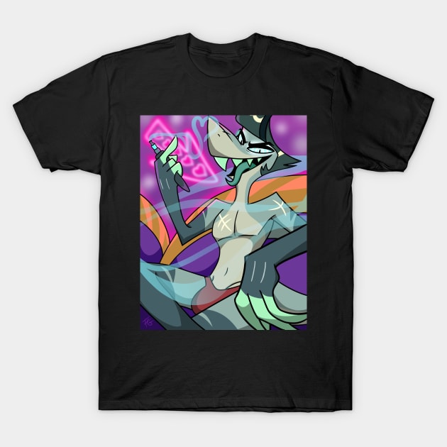 Pin Up Chaz T-Shirt by Dango's Merch